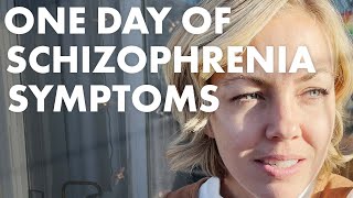 My Schizophrenia Symptoms Today  VLOG [upl. by Aletta378]