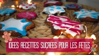 Recettes sucrées pour les fêtes  Biscuits bûche et cougnole [upl. by Gothart]