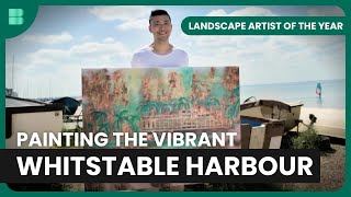 Whitstable Harbor Art Battle  Landscape Artist of the Year  S07 EP3  Art Documentary [upl. by Okun]