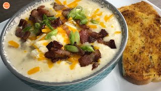 Loaded Potato Soup with Bacon  Hearty Potato Soup Recipe  Get Cookin [upl. by Eugeniusz]