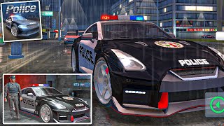 Police Sim 2022  NEW OVILEX GAME  NISSAN GTR Police car driving  Android Gameplay 2 [upl. by Cuyler]