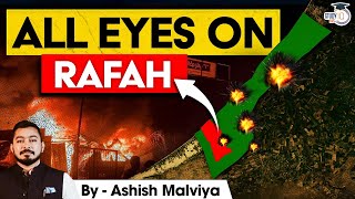 ALL EYES ON RAFAH  Israel Air Strikes in Rafah  IsraelGaza War  Palestine  By Ashish Malviya [upl. by Enybor735]