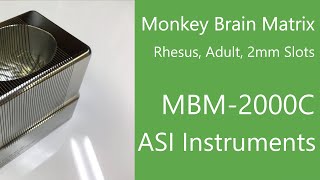 Monkey Brain Matrix  MBM2000C  ASI Instruments [upl. by Franciska]