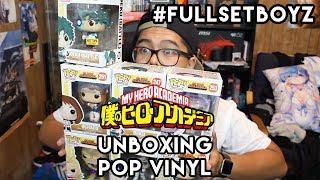 UNBOXING MY HERO ACADEMIA POP ANIMATION FIGURE FULL SET WAVE 1 [upl. by Enaelem575]