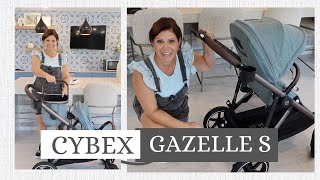 2024 Cybex Gazelle S Stroller REVIEW  Single Double Does it ALL [upl. by Ikir]