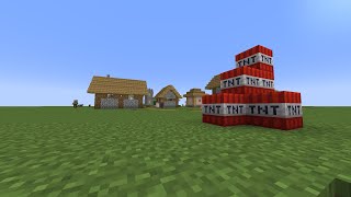 TNT VILLAGE  Minecraft [upl. by Adyam]