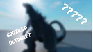 Godzilla Ultima model teaser for KU  Kaiju Universe  ROBLOX [upl. by Biancha653]