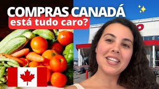 COMPRA DE SUPERMERCADO NO CANADÁ AGOSTO 2023 [upl. by Yevoc]