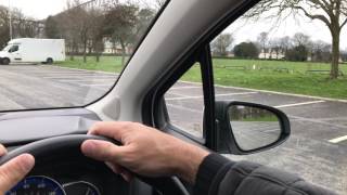 How to Drive Forward into a Bay  Driving Test Manoeuvre [upl. by Alcot107]