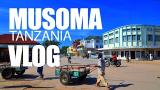 MUSOMA TOWN TOUR MARA REGION VLOG VIA SERENGETI NATIONAL PARK BUNDA [upl. by Vijar]