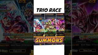 Trio Ultra Summom Race dragonballlegends shorts [upl. by Shae]