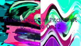 Short Klasky Csupo Vid Split Pitch Shifting 0 12 to 0 12 [upl. by Eizdnil]