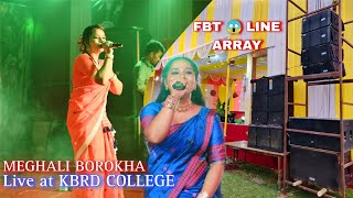 MEGHALI BOROKHA  LIVE AT KBRD COLLEGE  DJ SOUND SETUP VLOG  meghaliborokha [upl. by Venn]