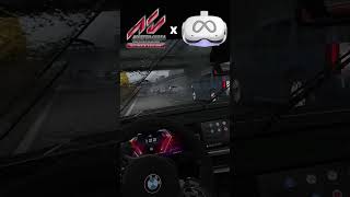 BMWs weaving through traffic Assetto Corsa VRnohesi vr quest2 simulator rtx simracing oculus [upl. by Noell]