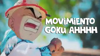 Movimiento naranja con Krillin Dragon Ball Goku ahhhhhhh [upl. by Ayanej]