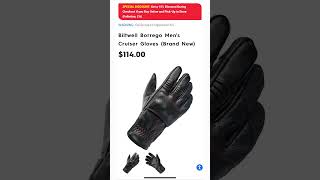 Motorhelmets Store Sale Biltwell Borrego and Highway 21 Pitt Mens Cruiser Motorcycle Gloves shorts [upl. by Ybanrab28]