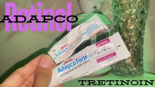 Adapco Cream Tretinoin uses uses  side effects of adapco and skin A cream [upl. by Anitsuj]