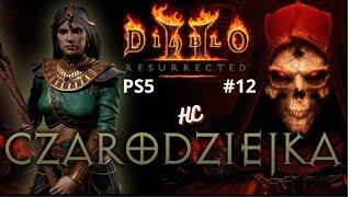 Diablo II Resurrected gramy na PS5 Czarodziejka HC Akt2 Normal Kanion maga Odcinek 12 Bez Komentarz [upl. by Bayly]