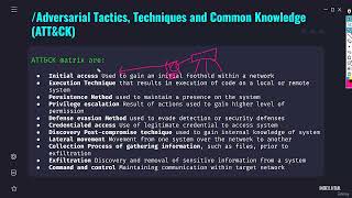 33 MITRE Attack Adversarial Tactics Techniques and Common Knowledge [upl. by Trebloc]