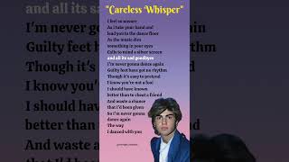 Careless Whisper  George Michaelverse1songlyricsytshortslyrucscarelesswhispergeorgemichael [upl. by Eyk]