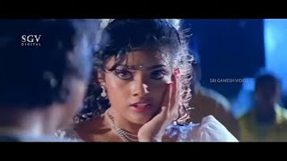 Meena Leaves Husband for Slapping Her In Front of Friends  Ravichandran  Putnanja Movie Scene [upl. by Eleahcim]