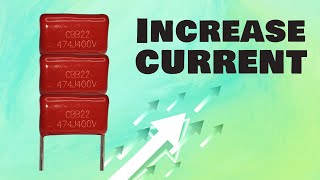 How to Increase Current Transformerless Power Supply Circuit [upl. by Hollander]