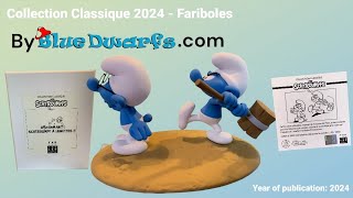 Fariboles  Brainy and smurf with mallet  Resin Smurf figurines  2024 [upl. by Heiskell]