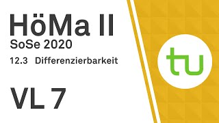 Vorlesung 7 – TU Dortmund Höhere Mathematik II BCIBWMLW [upl. by Sixela]