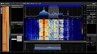 Voice of Vietnam Ru 11885 kHz in Moscow [upl. by Beore254]