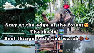 Ranger woods nature castle  Thekkady  Edge of the forest  Tree House  Elephant bath VSSeries [upl. by Orlosky]