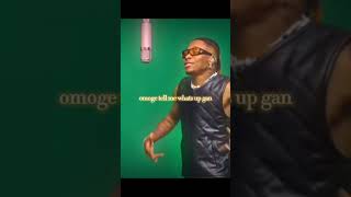 Oxlade  ku lo salyrics music lyrics shorts oxlade kulosa edit fyp fyoupage [upl. by Modnar]