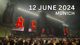 ACDC Live in Munich II⚡️🎸🤘🏻Impressions  12 June 2024 [upl. by Antsirhc529]