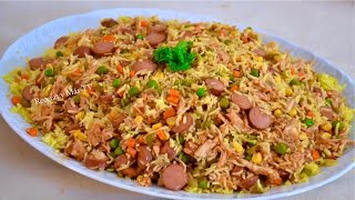 Como hacer un rico arroz con pollo [upl. by Samanthia205]