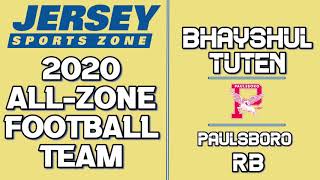 Bhayshul Tuten  Paulsboro RB  2020 JSZ All Zone Profile [upl. by Lleirbag]