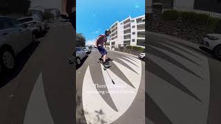 A skateboard that feels like snowboarding freebord skateboarding freebordeurope [upl. by Cyprus]