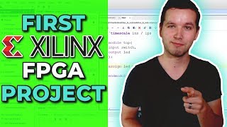 How To Create First Xilinx FPGA Project  Xilinx FPGA Programming Tutorials [upl. by Aciemaj]