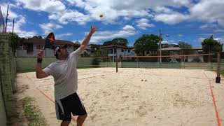 Beach Tennis  Comparando Raquetes  112021 [upl. by Pavkovic]