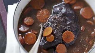 Recette  Bourguignon de joue de bœuf [upl. by Alleira]