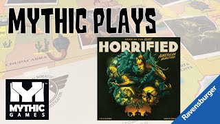 Mythic Plays Horrified American Monsters from Ravensburger [upl. by Steffy939]