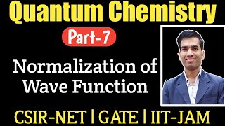 Normalization of Wave FunctionNormalization in Quantum MechanicsQuantum Chemistry CSIR NET [upl. by Dexter602]