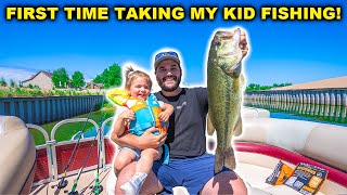 Taking My KID Fishing for the FIRST TIME NEW PB [upl. by Borden718]