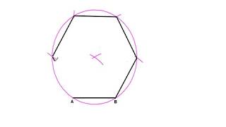 TRAZO DE UN HEXÁGONO CONOCIENDO UNO DE SUS LADOS [upl. by Adalheid]