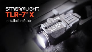 Streamlight TLR7® X Installation [upl. by Rebmeced]