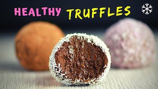 Healthy Chocolate Truffles 2 ways [upl. by Gagliano]