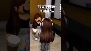 I HOPPED INTO A COFFEE SHOP  robloxedit rfriend brother [upl. by Cnut187]