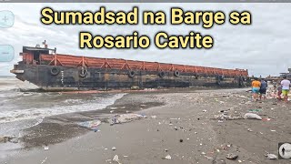 Barge Carrier Sumadsad sa Wawa 2 Rosario Cavite  Day 2  HD [upl. by Magnolia]