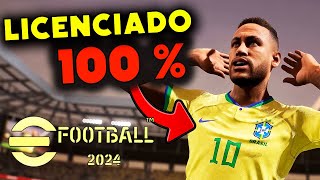 eFootball 2024 TODO LICENCIADO  V330  DESBLOQUEA TODOS LOS EQUIPOS KITS Y NUEVO MARCADOR [upl. by Oibesue]