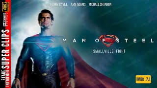 Man of Steel  Smallville Fight Scene 4K  Stage Informer Super Clips [upl. by Mika589]