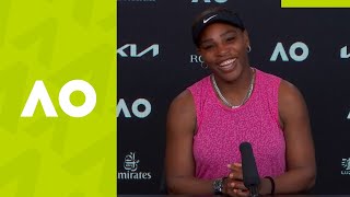 Serena Williams quotThis is right up therequot 2R press conference  Australian Open 2021 [upl. by Masha]