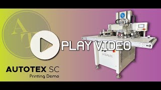 AutoTex SC Printing Demo [upl. by Davie]